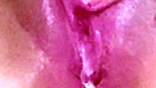 Masturbation Addicted Redhead Shoves It All in Her Ass and Pussy, Creamy Real Home Video
