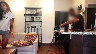 Klixen and blonde teen blowjob and handjob