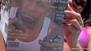 Bikini Latina Ariella Ferrera daydreams about fucking her poolboy