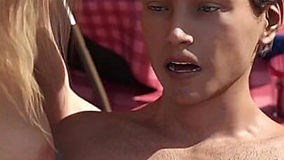 Stepmom Has Slutty Sex in the Park- the Spellbook #19 Animated Porn Game