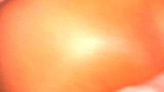 Amateur slut facialed in blowjob group and swallows