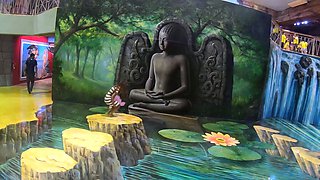 Big ass Thai GF museum visit and fuck