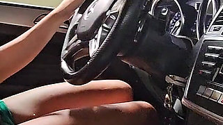 She Takes My Cock in Her Hand While We're Stuck in Traffic on the Highway