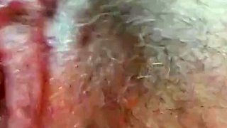Amateur Brunette Fingers Wet Hairy Pussy