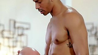 Drew Sebastian, Calix Rivera And Zario Travezz - Older Stepdaddy Fucks Two Hung Boys