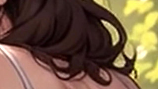 Waifu Garden Lady POV Full Vid - Panties Aside Penetration & Bench Close-up Fucking