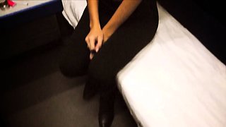 SMALL TIT BRUNETTE TATTOOED TEEN GIRLFRIEND CAUGHT IN SHOWER