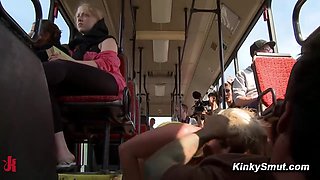 Public Bus Group Fucks Uma Hard