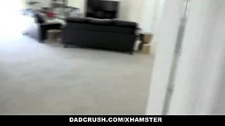 Dadcrush - deviant stepparent pounds daughter wearing mini dre