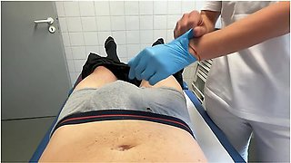 Medical Cock Milking - Nurse Jerks Off The Sperm 5 Times In A Row