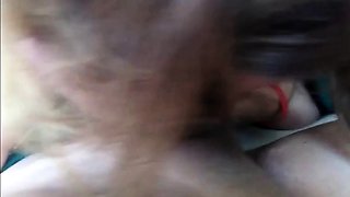 Blonde Cougar Loves Sucking