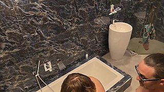 I Fuck My Stepmom Ass in Her Bathroom