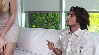 Cute Blonde Alexa Grace Shows Tyler What His Girlfriend Should Be Doing