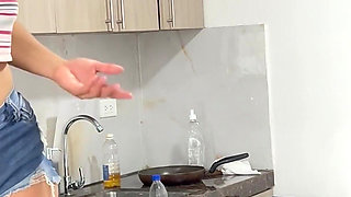 My Stepson Finds Out I'm Talking to My Lover and Fucks Me Out of Jealousy.