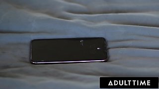 Naughty stepmother Mary McCray sends her horny stepson naked to get his dick!