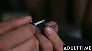 Kira Noir Gets Rough Face Fucked By Charles Dera's Big Cock - Hardcore Interracial Sex