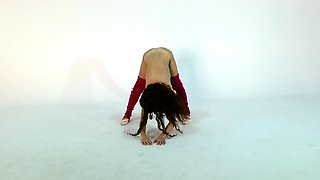 Teen Girl Solo Masturbation and Striptease 27