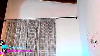 Small tits shemale fucked hard by dude