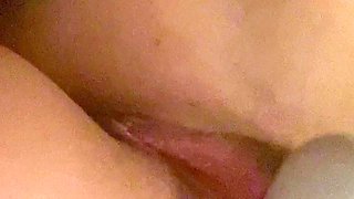 Stacked brunette goes solo toys and masturbation