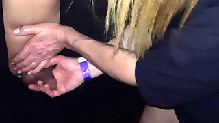 Gloryhole Passion Ignites with Brunette Amateur Girlfriend Bliss