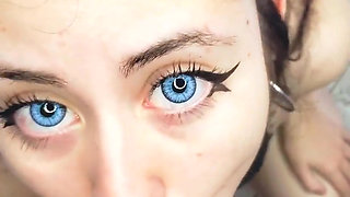 Dherlydoll Takes All My Cock in Her Mouth and Then Swallows My Hot Cum