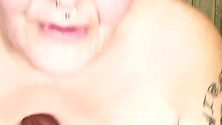Titty Fucking Blowjob Sucking and Riding That Cock so Fucking Sloppy Hot