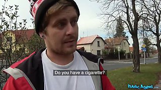 Public agent - Amirah Adara's hidden public hookup for cash