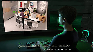 In Security: Two Hotties One Married the Other Not, Having Argument About Who Should Take the Big Dick First - Episode 17