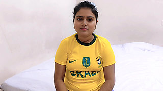 Step Brother Fucking His Beautiful Step Sister While Betting on a Football Game.(full Bangla Audio)