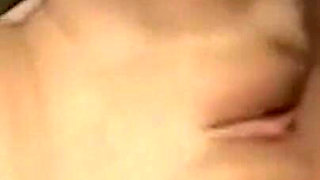 Skinny Brunette Sucks Throbbing Cock and Fingers Dripping Pussy