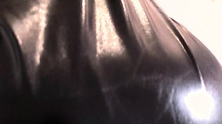 Amateur blowjob black hair cum in mouth facial pov titjob