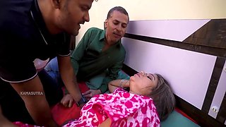 Sex Wife - Real Sex, Husband & Wife & Stepson, Threesome Hardcore Sex