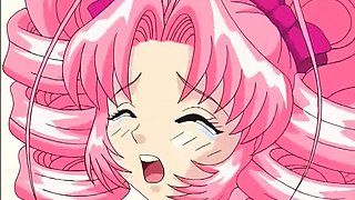 Cartoon teen with massive tits rides thick hard cock in POV