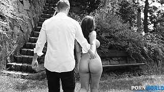 Two Timing Slut Jennifer Mendez Gets Spitroasted and DP'd By Lovers GP2479