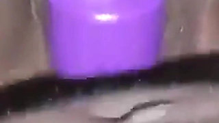 BBC Anal Pounding Stimulating My Clit with Electric Wand