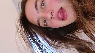 Sexy teen ebony solo toy masturbation