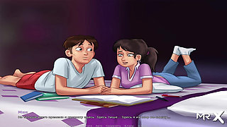 SummertimeSaga - Headmistress Punishes Her Students E2 # 10