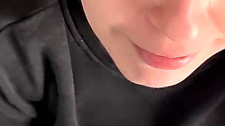 POV - Hotwife in Leggings Deepthroats & Takes a Massive Facial Cumshot