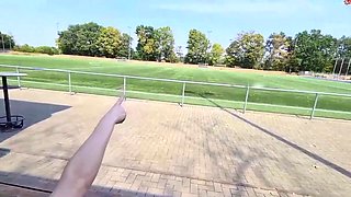 Anne-Eden - Dreister Fick auf dem Fu-ballfeld