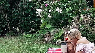 Summer Anal Sex Fun in the Village with Stepbrother