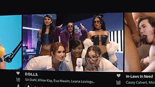 DEVILS FILM - Hot Summer Vixen Gets DP By Sexy Adira Allure s Strap-on And Her Husband: Porn