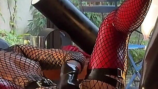 Fucking and Squirting on Chaise Longue