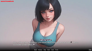 Obsessed Lucy (part 03) by Vngtrash - Sexy Hentai Girl Gives Sensual Massage