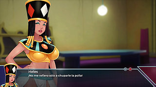 Divine Adventure - Android 18's Blowjob vs. Vados and Heles