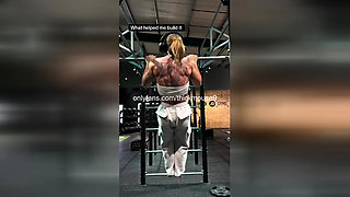 Buff 18yo Virgin Ass Ripped by Cock Gym Accident