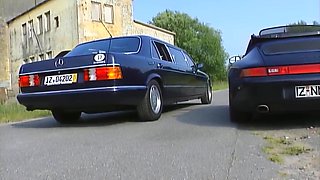 Deepthroats Massive Cock Hungrily With Blonde Bombshell, Horst Baron And Conny Dachs
