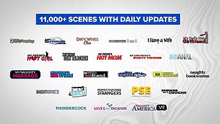 Sexy MILF London River finishes a stiff cock in her pussy