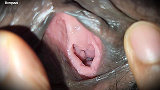 Stepmom asking me to cum inside her pussy