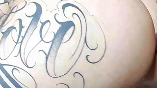 Big Booty Enema Swallow - Swallowing All My Erupting Enema From My Big Round Ass