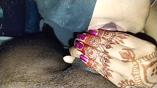 Newly Married Wife Hard Blowjob